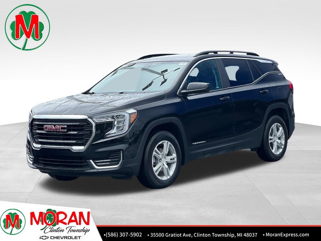 Black (Ebony Twilight Metallic) 2023 GMC Terrain SUV / Crossover Front-Wheel Drive 9-Speed Automatic
