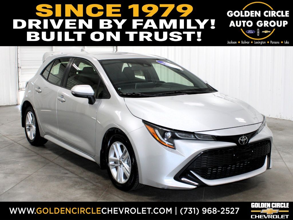 Classic Silver Metallic 2019 Toyota Corolla Hatchback Hatchback Front-Wheel Drive Continuously Variable Transmission