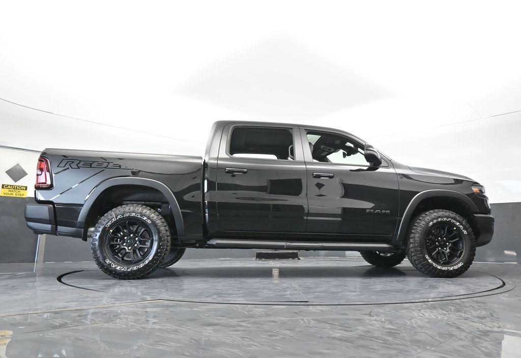 New 2026 Diamond Black Crystal Pearlcoat Ram Rebel image 61