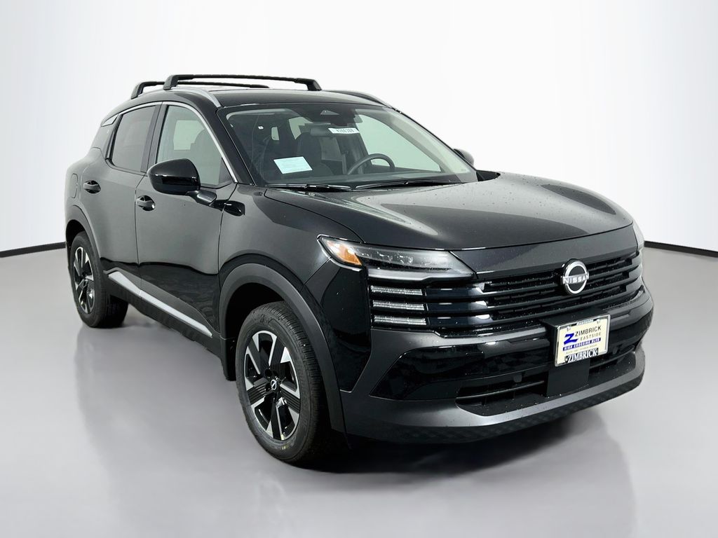 Super Black 2026 Nissan Kicks SUV / Crossover All-Wheel Drive Continuously Variable Transmission