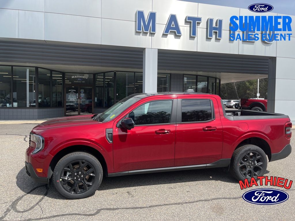 Ruby Red Metallic Tinted Clearcoat 2026 Ford Maverick Pickup Truck All-Wheel Drive 8-Speed Automatic