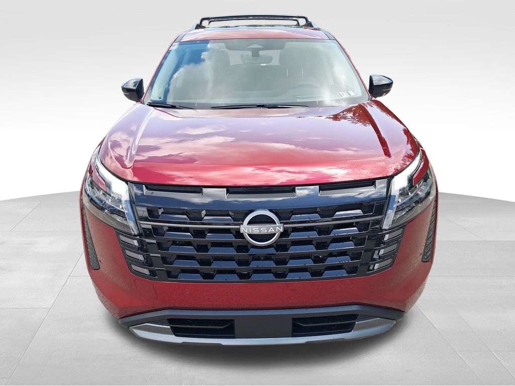 2026 Nissan Pathfinder Platinum Red at John Sisson Motors