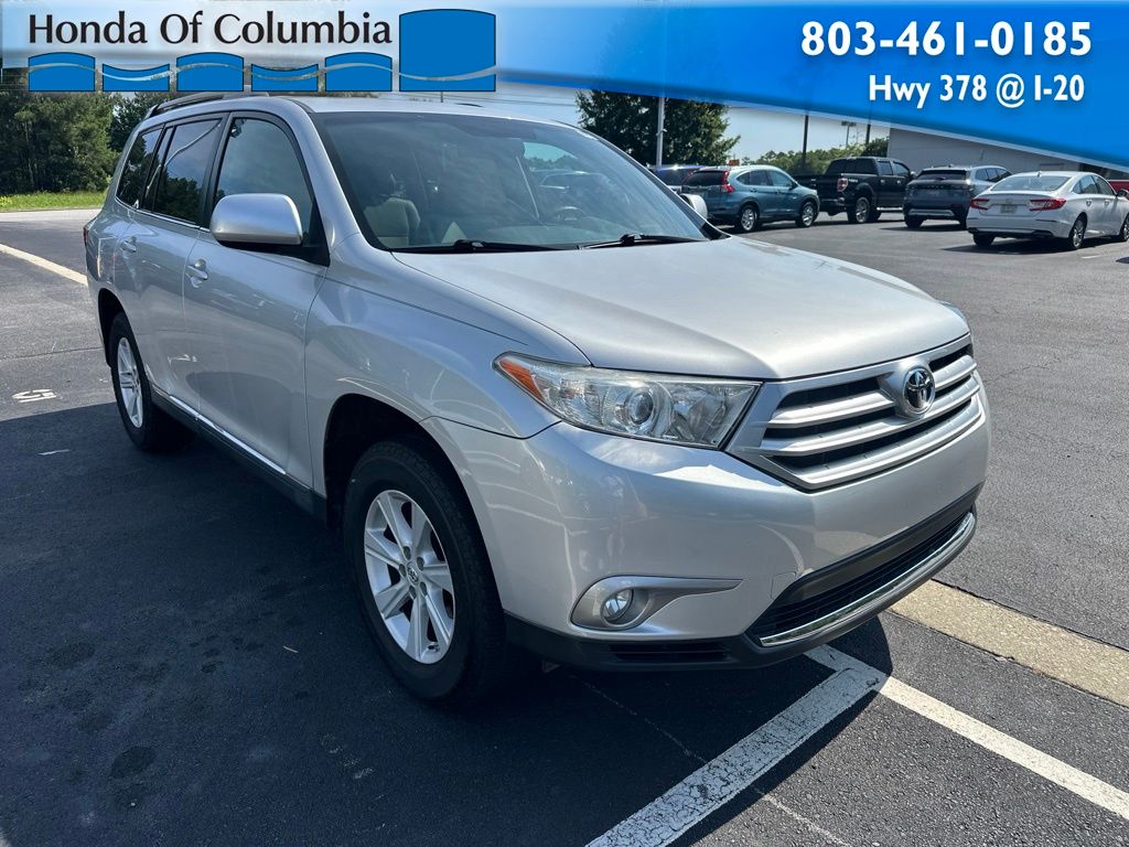 Classic Silver Metallic 2013 Toyota Highlander SUV / Crossover Front-Wheel Drive 5-Speed Automatic Overdrive