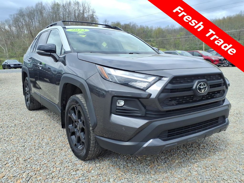 Magnetic Gray Metallic 2023 Toyota RAV4 TRD Off-Road AWD SUV / Crossover All-Wheel Drive 8-Speed Automatic