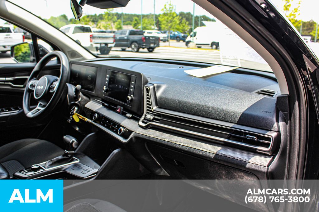 Used 2025 Black Kia LX image 24