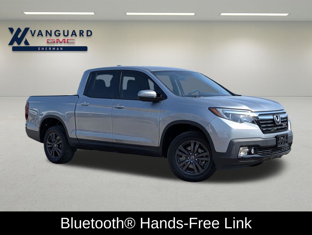Gray 2019 Honda Ridgeline Pickup Truck All-Wheel Drive 6-Speed Automatic