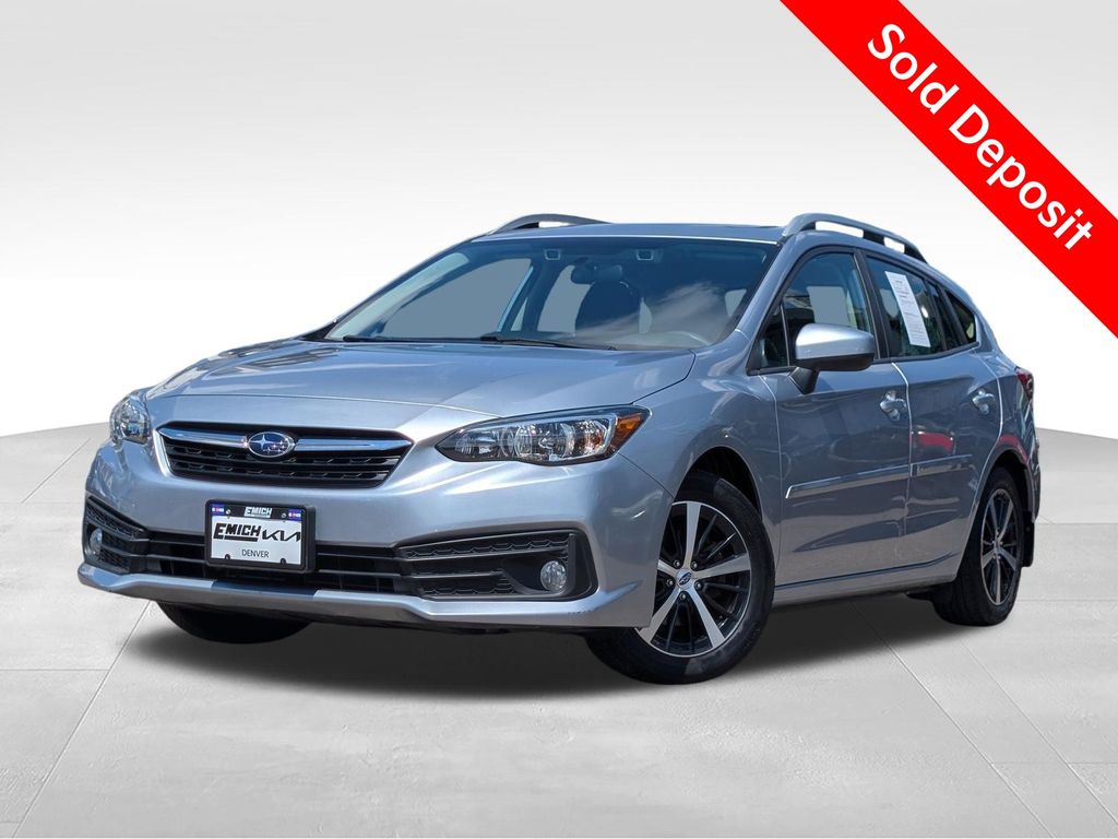 Ice Silver Metallic 2022 Subaru Impreza Wagon All-Wheel Drive Continuously Variable Transmission
