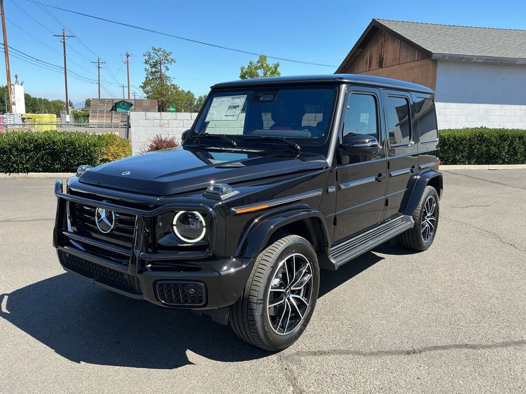 Obsidian Black Metallic 2026 Mercedes-Benz G-Class SUV / Crossover All-Wheel Drive 9-Speed Automatic