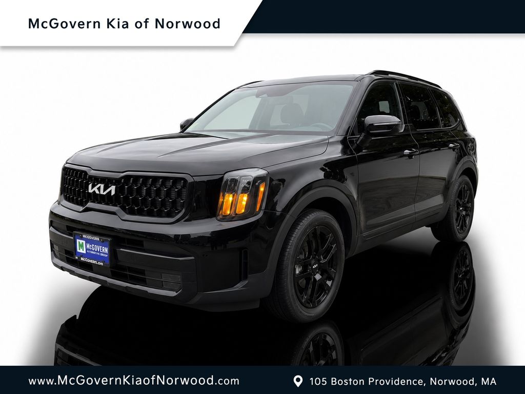 Ebony Black 2024 Kia Telluride SUV / Crossover All-Wheel Drive 8-Speed Automatic