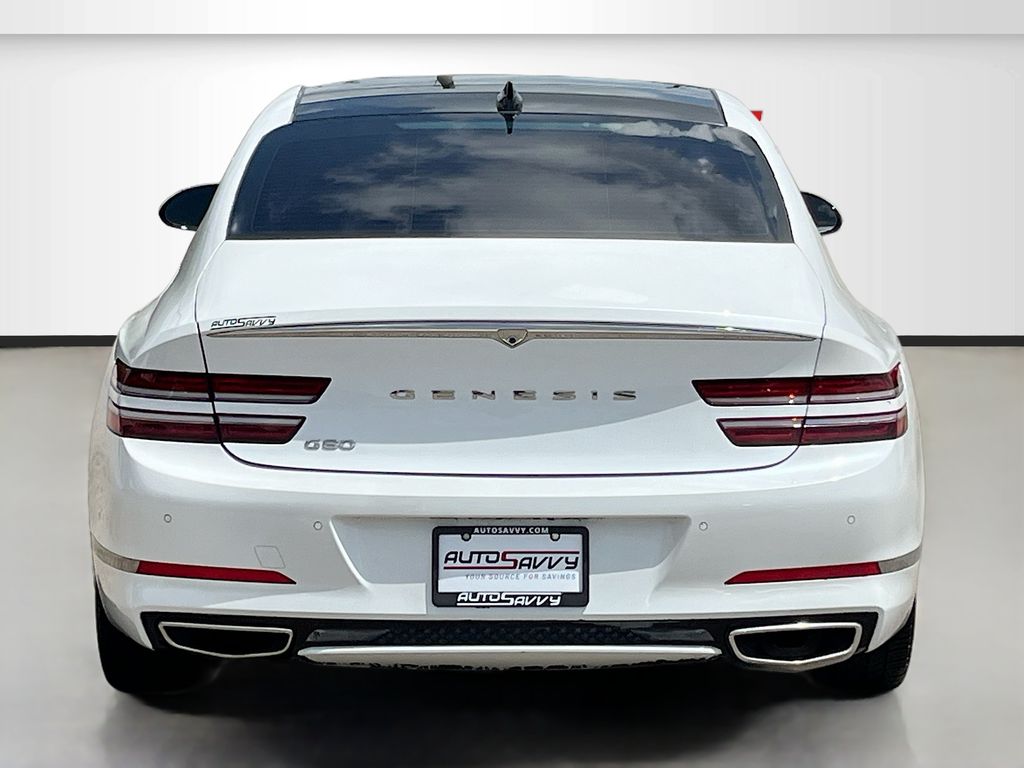 2021 Genesis G80 2.5T White at AutoSavvy Houston Northwest