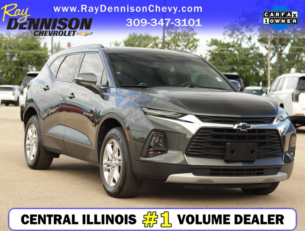 Gray Metallic 2020 Chevrolet Blazer SUV / Crossover Front-Wheel Drive 9-Speed Automatic
