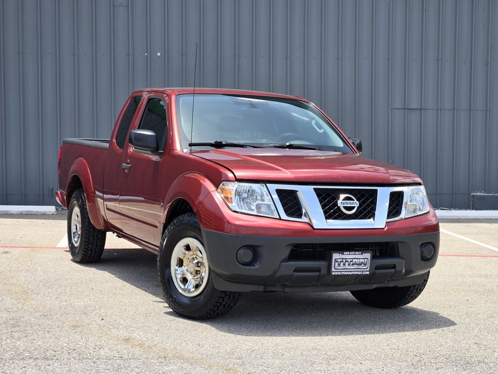 Cayenne Red 2017 Nissan Frontier Pickup Truck 4X2 5-Speed Automatic Overdrive