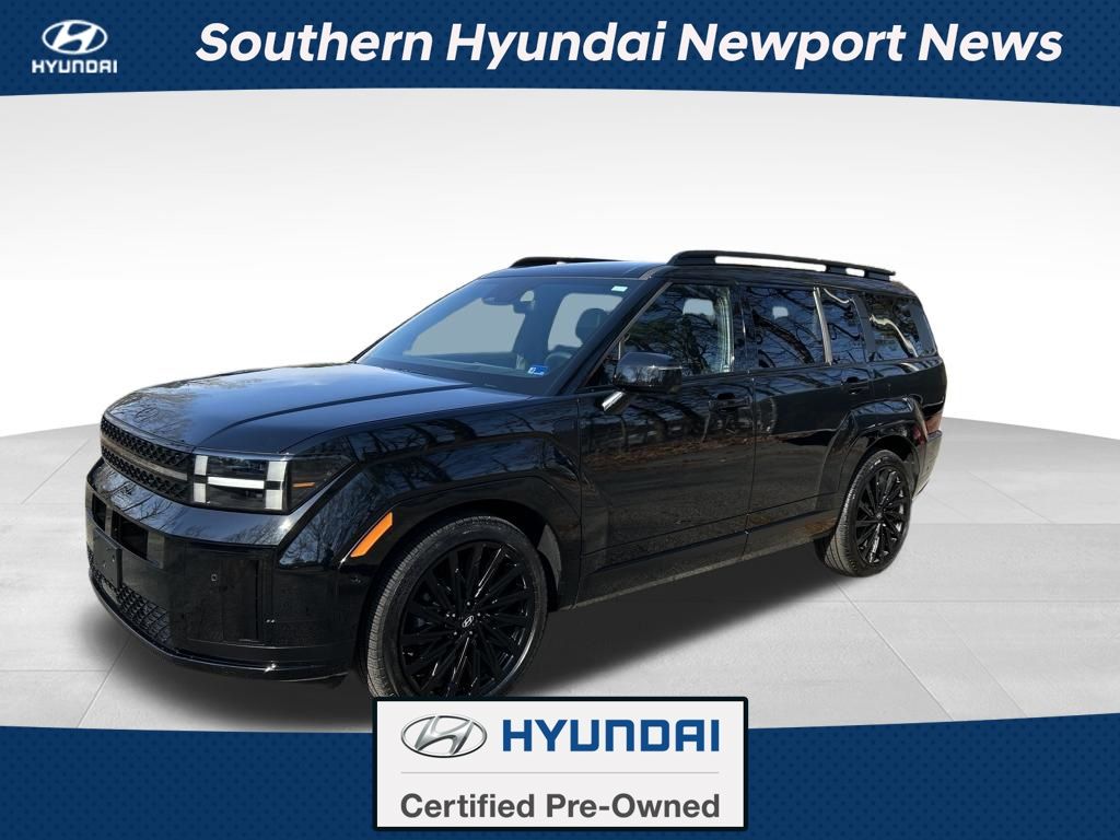 Phantom Black 2025 Hyundai Santa Fe SUV / Crossover All-Wheel Drive Automatic