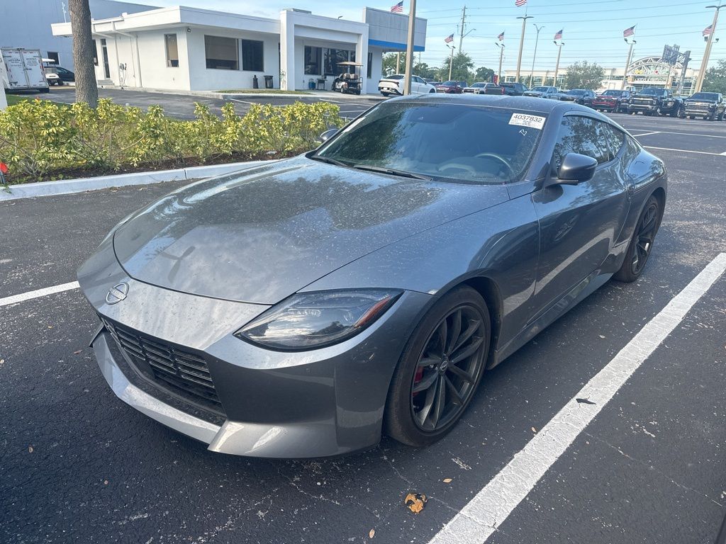 Gray (Gun Metallic) 2024 Nissan Z Performance RWD Coupe Rear-Wheel Drive 9-Speed Automatic