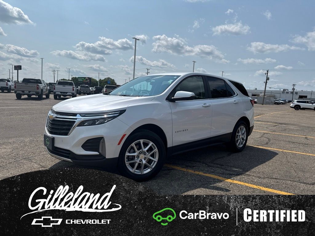 White (Iridescent Pearl Tricoat) 2023 Chevrolet Equinox SUV / Crossover Four-Wheel Drive 6-Speed Automatic Overdrive