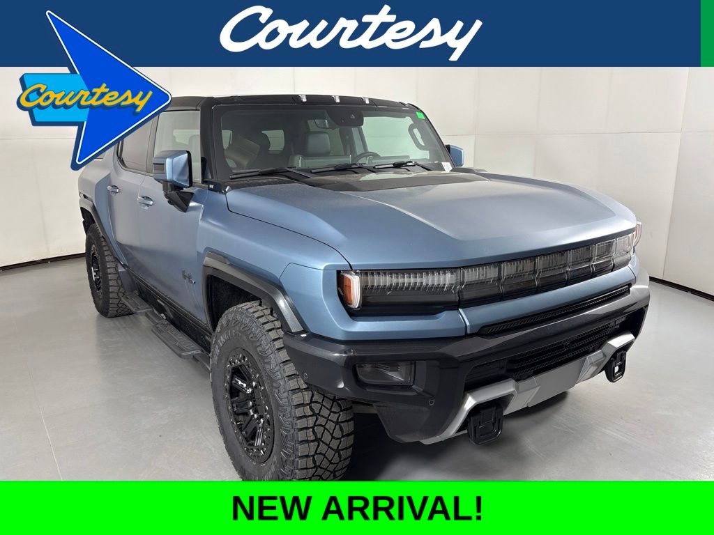 Neptune Blue 2024 GMC Hummer EV SUV SUV / Crossover All-Wheel Drive 1-Speed Automatic