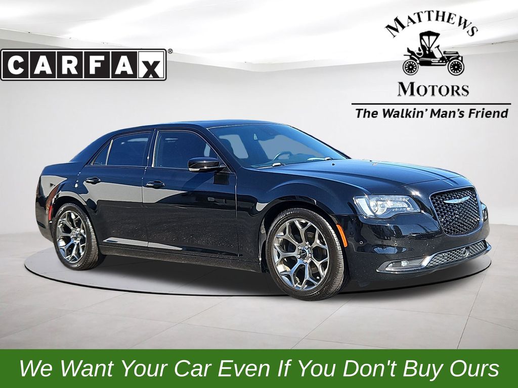 Gloss Black 2018 Chrysler 300 S RWD Sedan Rear-Wheel Drive 8-Speed Automatic