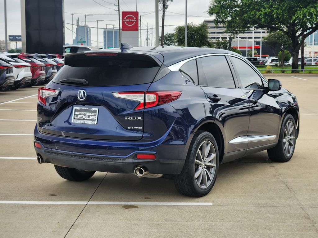 2020 Acura RDX Technology Package Blue at North Houston Mitsubishi