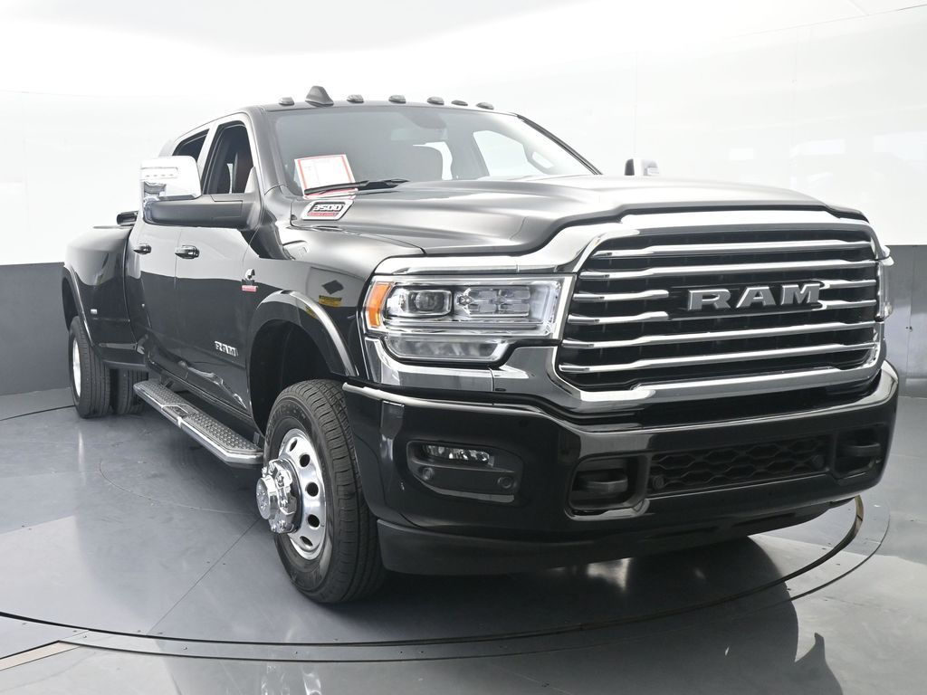 Used 2023 Diamond Black Crystal Pearlcoat Ram Laramie Longhorn image 9