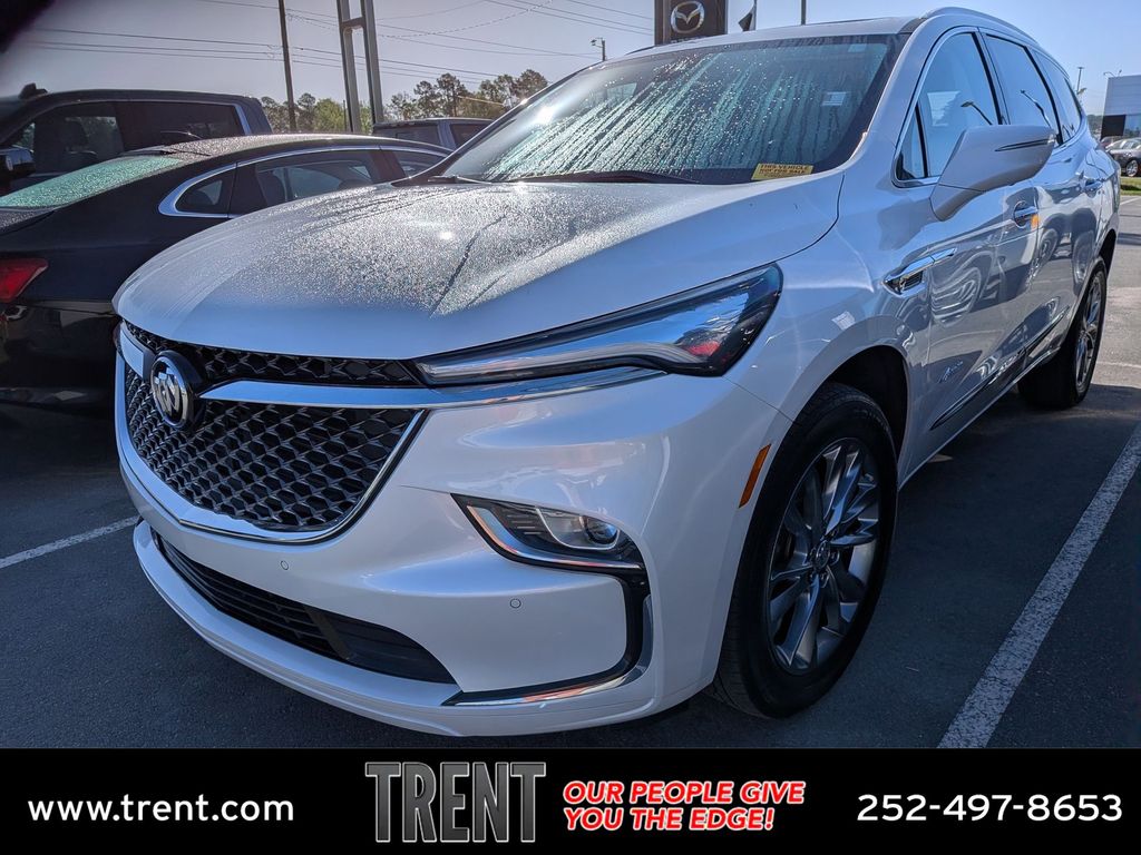 White Frost Tricoat 2023 Buick Enclave Avenir FWD SUV / Crossover Front-Wheel Drive 9-Speed Automatic