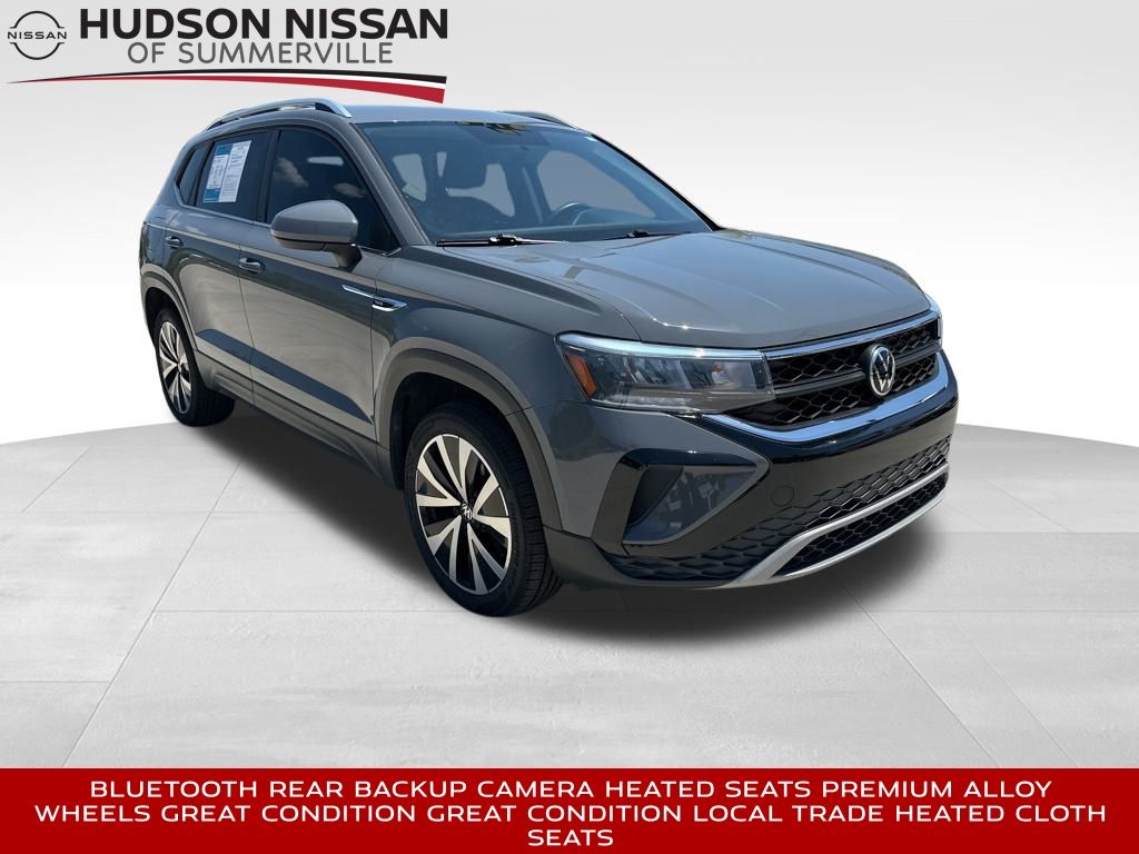 2022 Gray Volkswagen Taos 1.5T SE FWD SUV