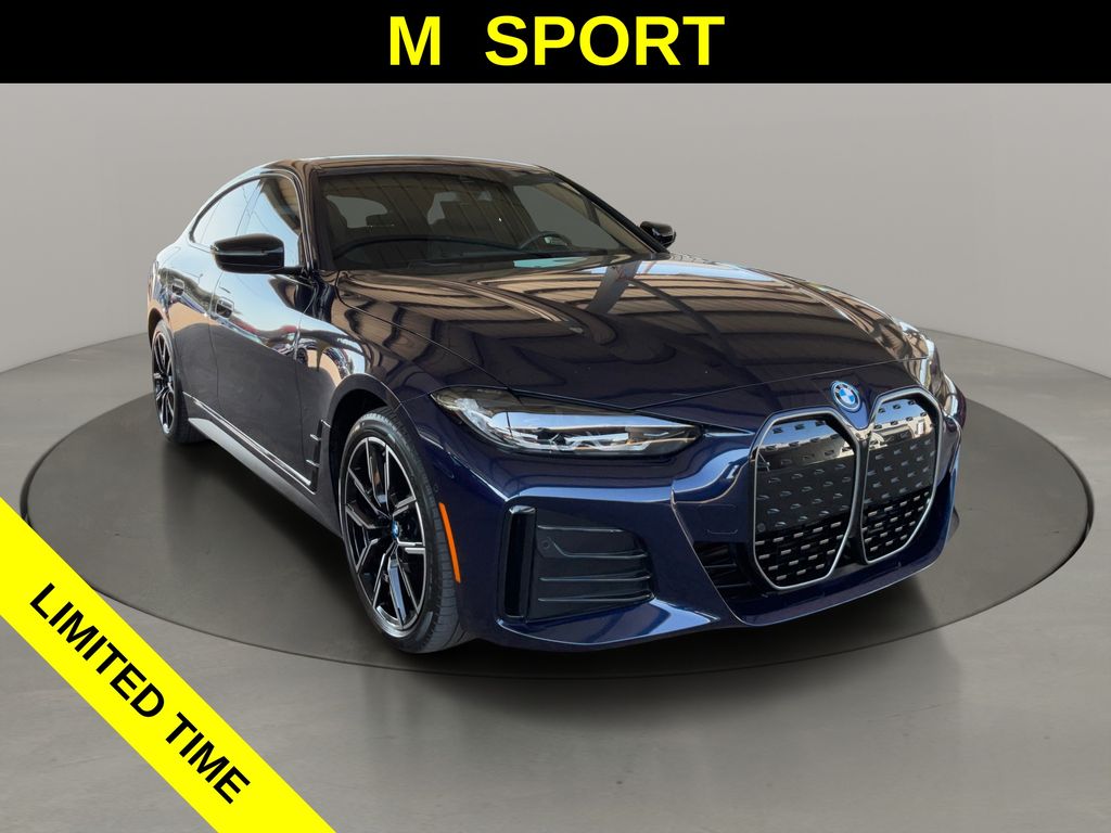 Tanzanite Blue II Metallic 2024 BMW i4 Sedan Rear-Wheel Drive Automatic