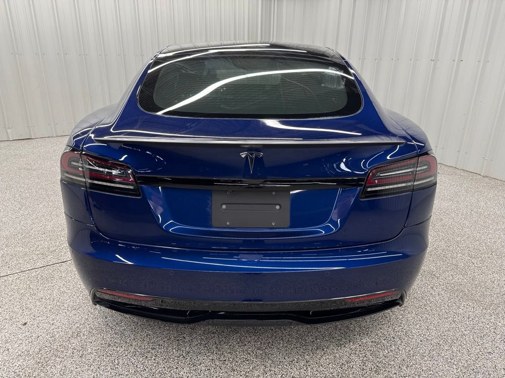 2022 Tesla Model S Plaid Blue at Ultimate Motorsports