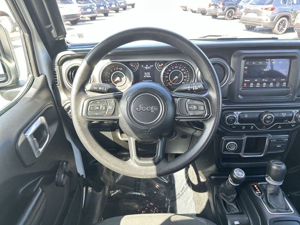 2023 Jeep Gladiator Sport White at Stokes Mazda