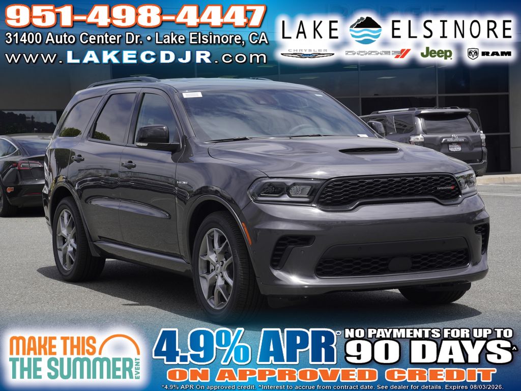 Vapor Gray 2026 Dodge Durango SUV / Crossover All-Wheel Drive 8-Speed Automatic