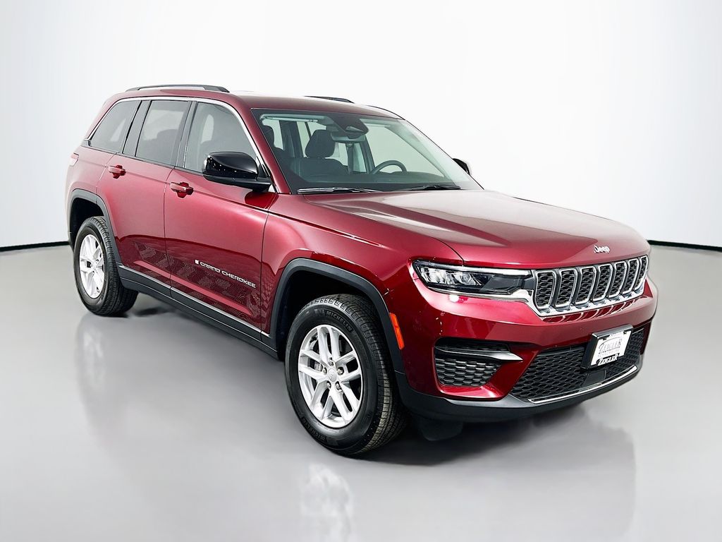 Velvet Red Pearlcoat 2024 Jeep Grand Cherokee SUV / Crossover Four-Wheel Drive 8-Speed Automatic