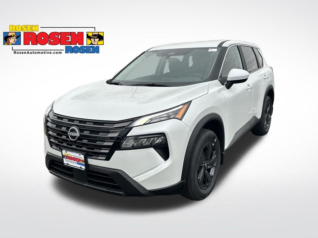 Everest White Pearl Tricoat 2026 Nissan Rogue SUV / Crossover All-Wheel Drive Continuously Variable Transmission