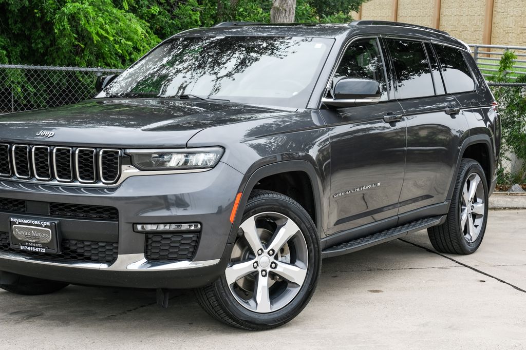 used 2021 Jeep Grand Cherokee L car, priced at $29,168