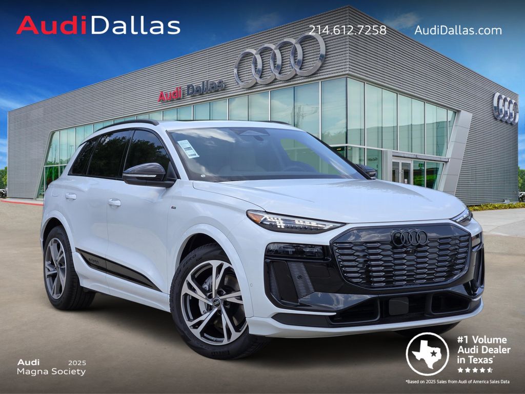 Glacier White 2027 Audi Q6 e-tron  All-Wheel Drive Automatic