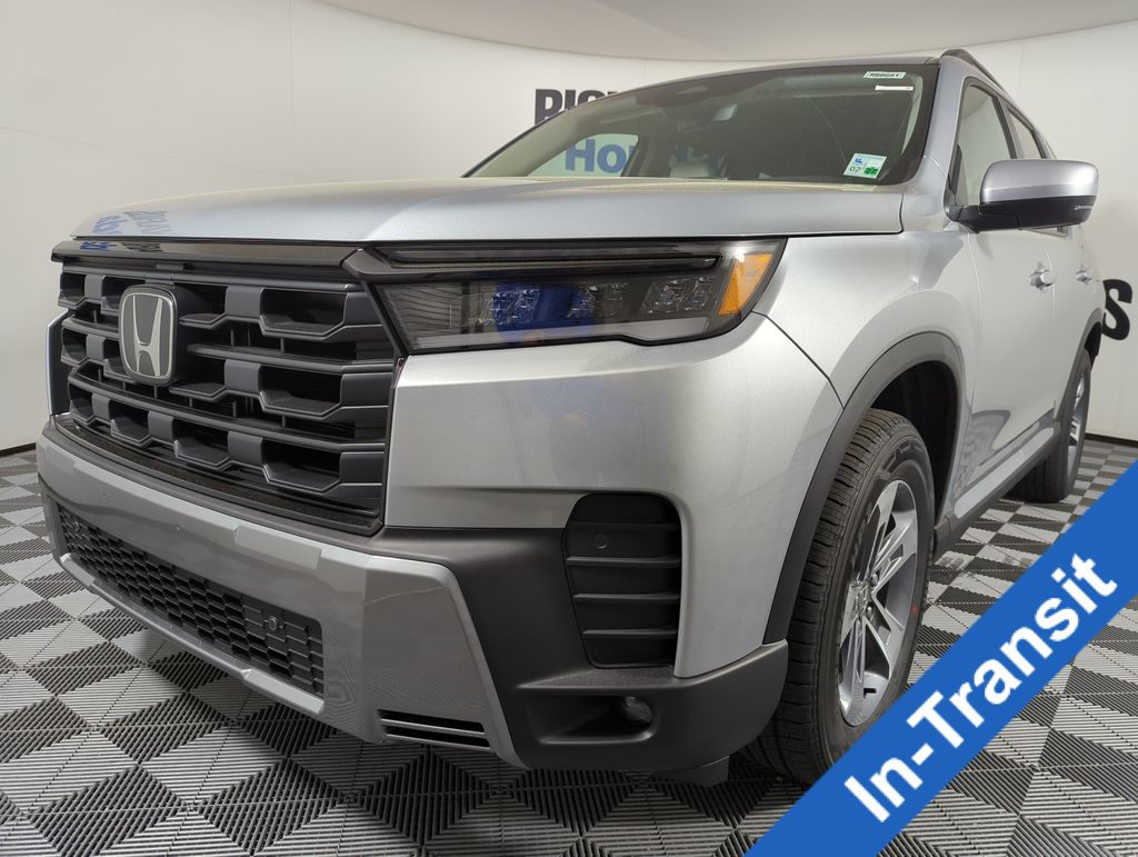 Solar Silver Metallic 2026 Honda Pilot SUV / Crossover Front-Wheel Drive Automatic
