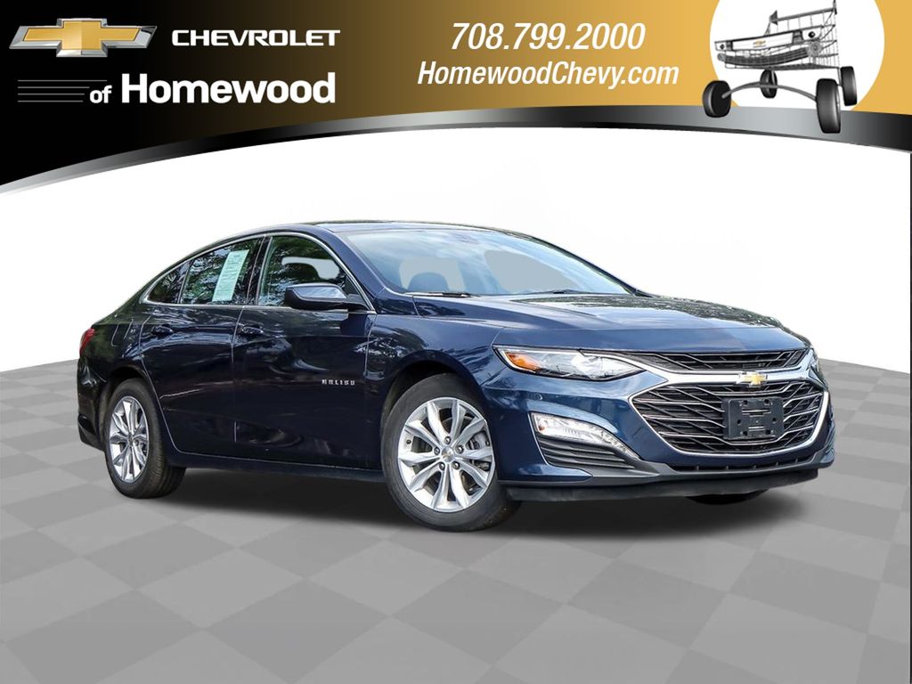 Northsky Blue Metallic 2022 Chevrolet Malibu Sedan Front-Wheel Drive Continuously Variable Transmission