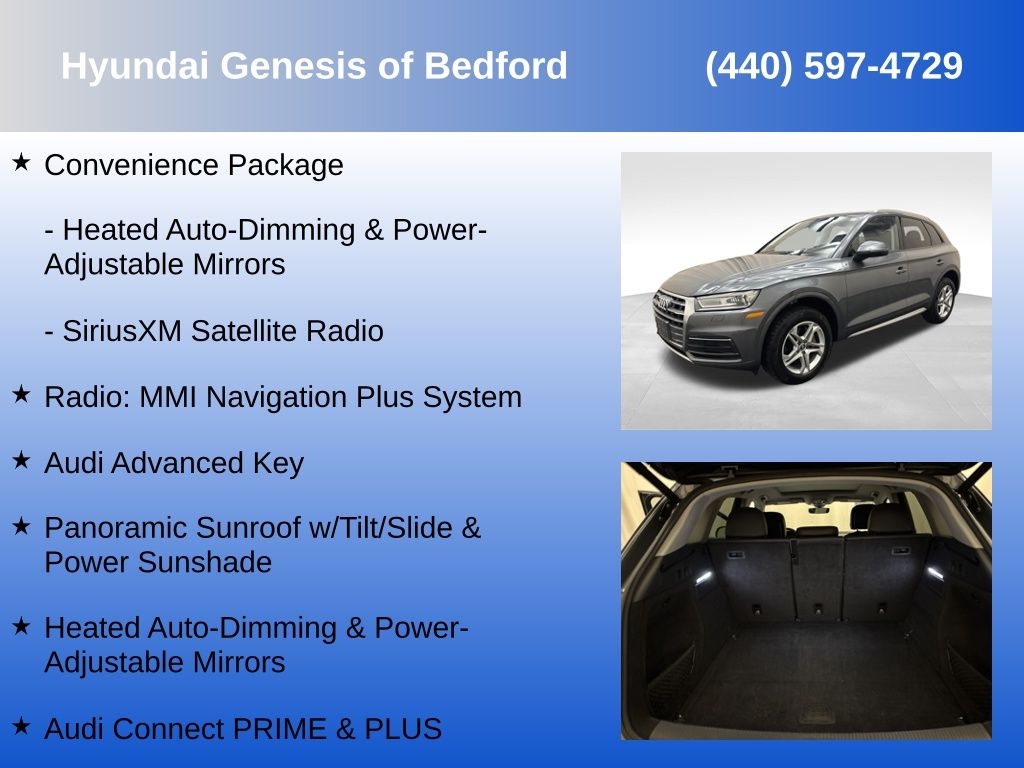 Used 2018 Audi Q5 2.0T Premium For Sale in Bedford, OH