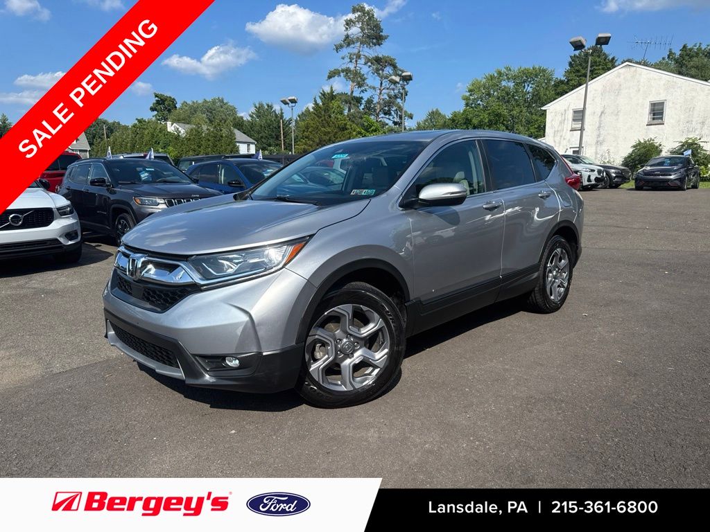 Lunar Silver Metallic 2017 Honda CR-V SUV / Crossover All-Wheel Drive Continuously Variable Transmission