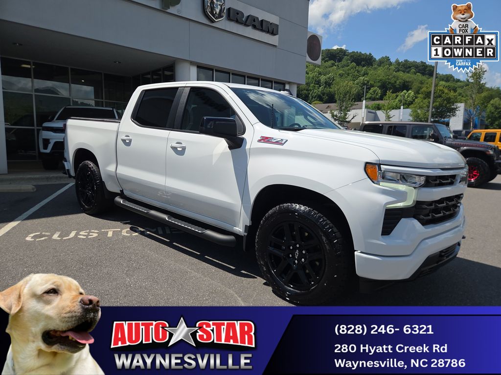 used 2025 Chevrolet Silverado 1500 car, priced at $50,609