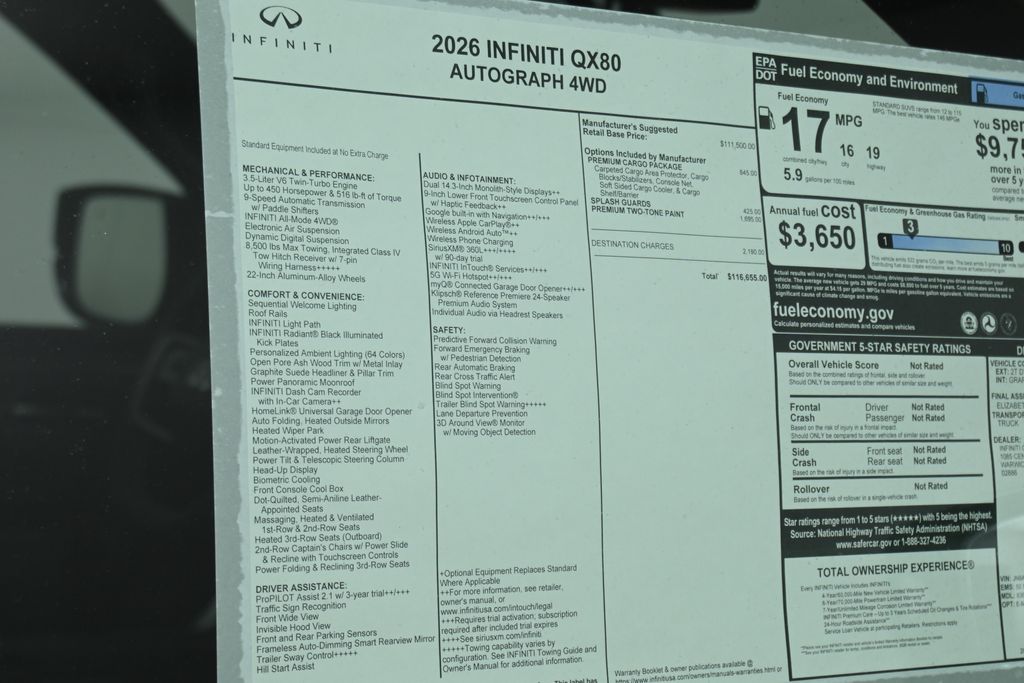 Thumbnail: 2026 INFINITI QX80 - 32