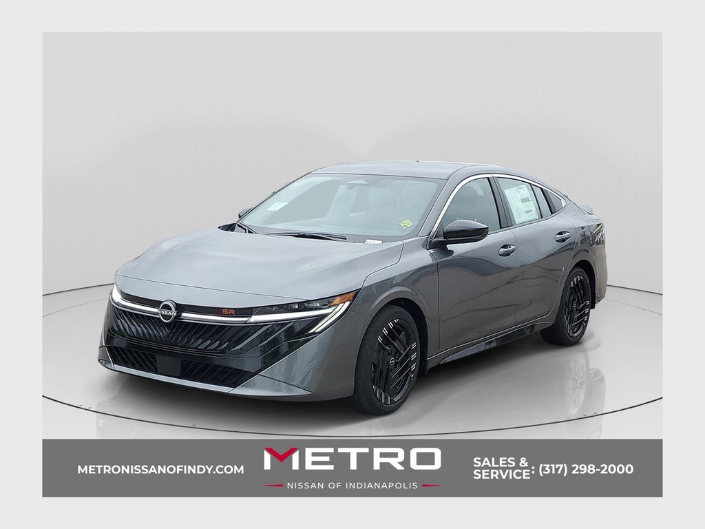 Gray (Gun Metallic) 2026 Nissan Sentra Sedan Front-Wheel Drive Continuously Variable Transmission