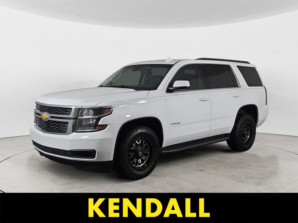Summit White 2018 Chevrolet Tahoe LT 4WD SUV / Crossover Four-Wheel Drive 6-Speed Automatic Overdrive