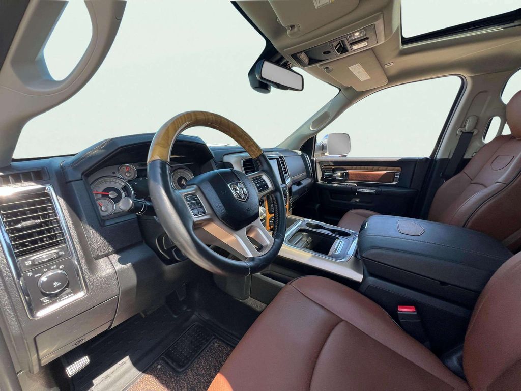 Certified Used 2017 Pearl White Ram Laramie Longhorn image 8