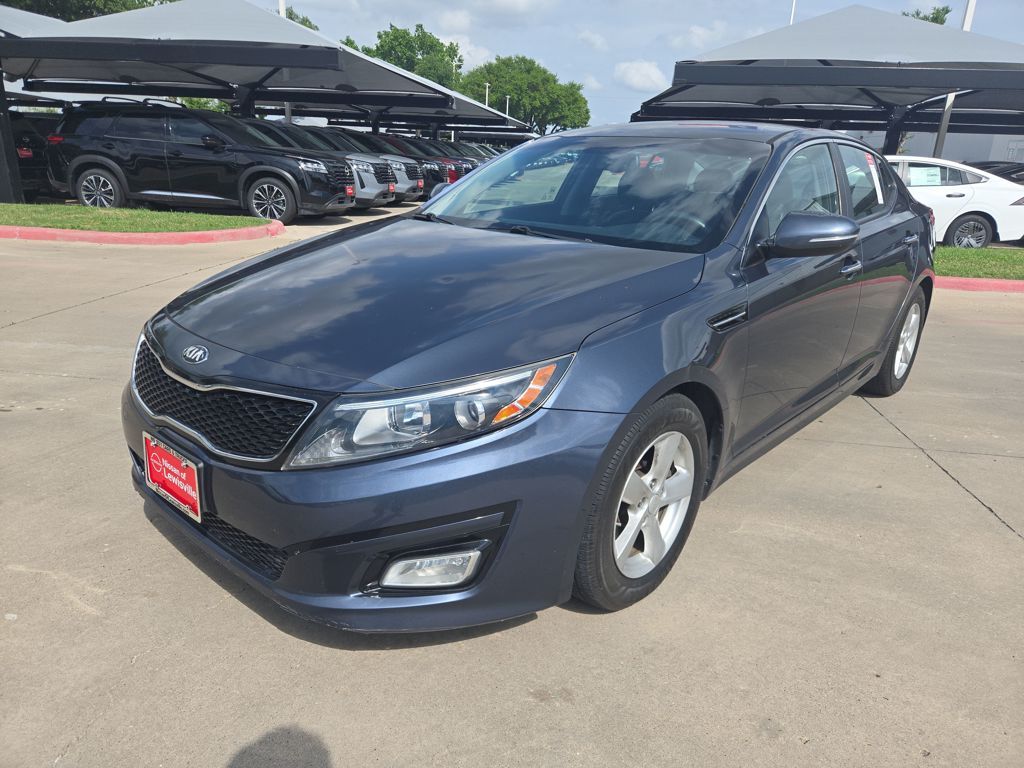 Smokey Blue 2015 Kia Optima LX Sedan Front-Wheel Drive 6-Speed Automatic