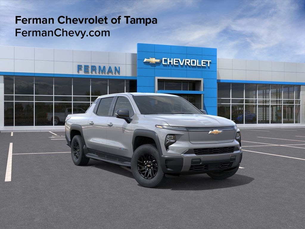 Slate Gray Metallic 2026 Chevrolet Silverado EV Pickup Truck All-Wheel Drive 1-Speed Automatic