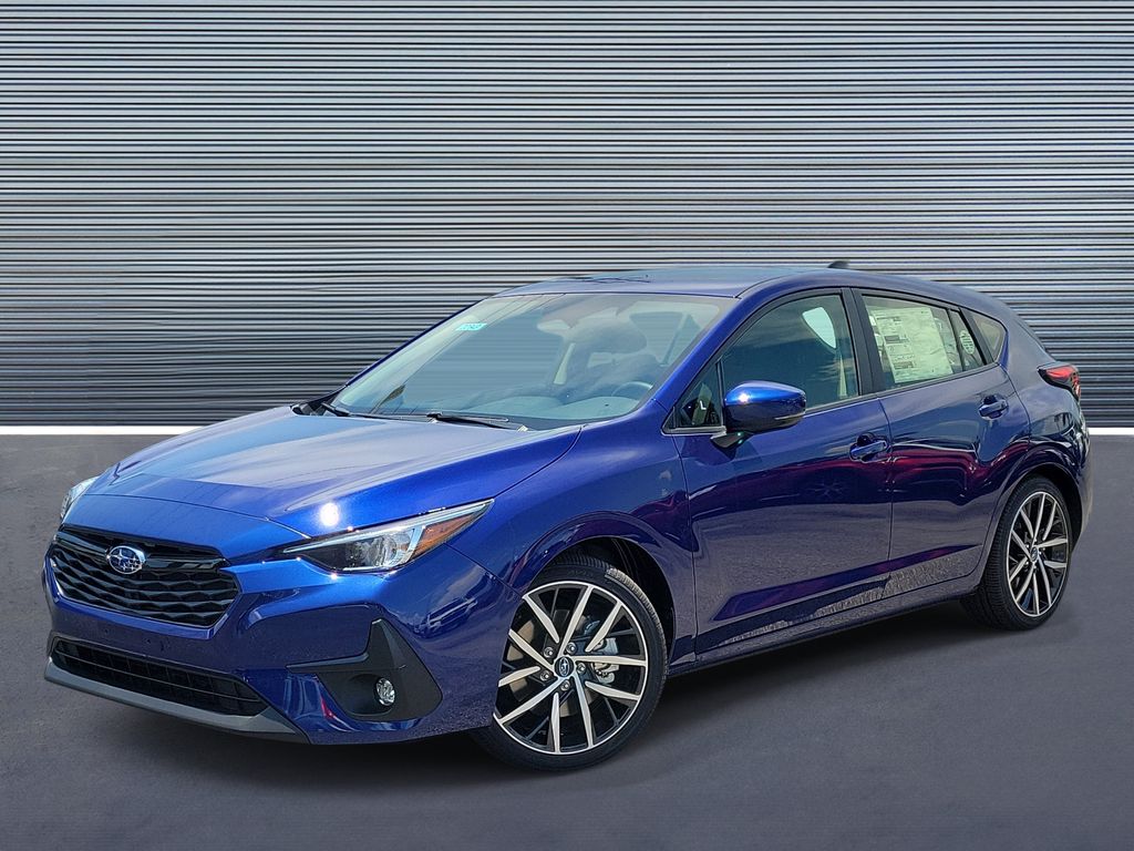 Blue 2026 Subaru Impreza Wagon All-Wheel Drive Continuously Variable Transmission