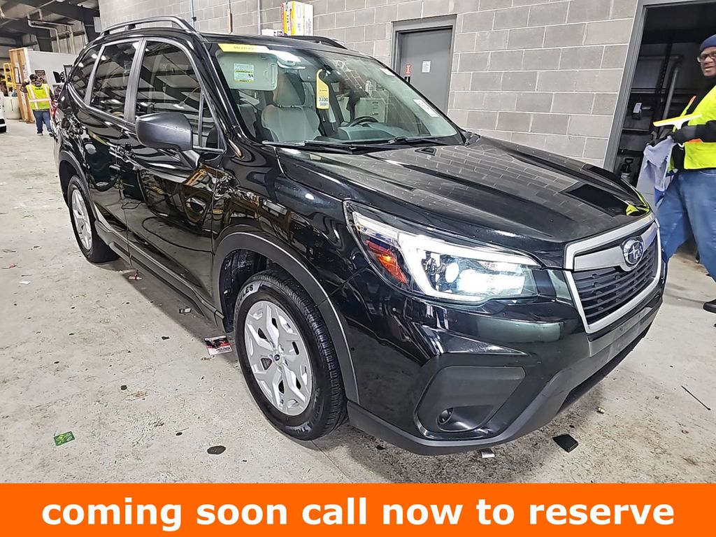 Crystal Black Silica 2021 Subaru Forester Crossover AWD SUV / Crossover All-Wheel Drive Continuously Variable Transmission