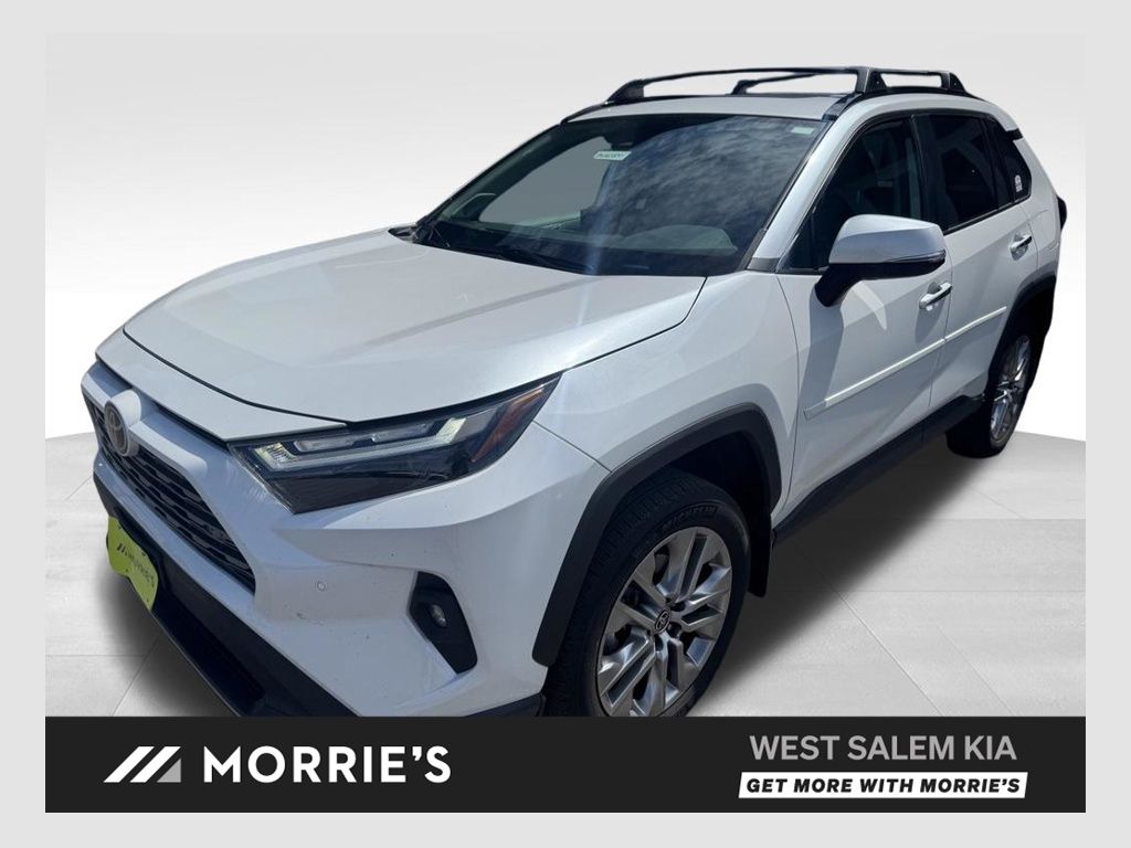 White (Wind Chill Pearl) 2023 Toyota RAV4 SUV / Crossover All-Wheel Drive 8-Speed Automatic
