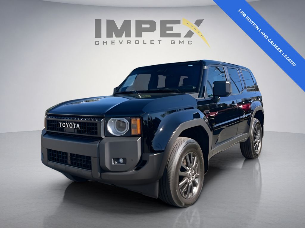 Black 2025 Toyota Land Cruiser SUV / Crossover Four-Wheel Drive 8-Speed Automatic