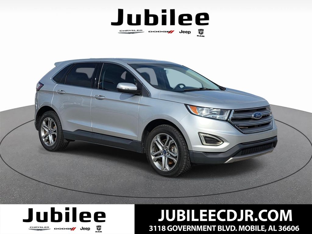 Ingot Silver 2016 Ford Edge SUV / Crossover Front-Wheel Drive 6-Speed Automatic