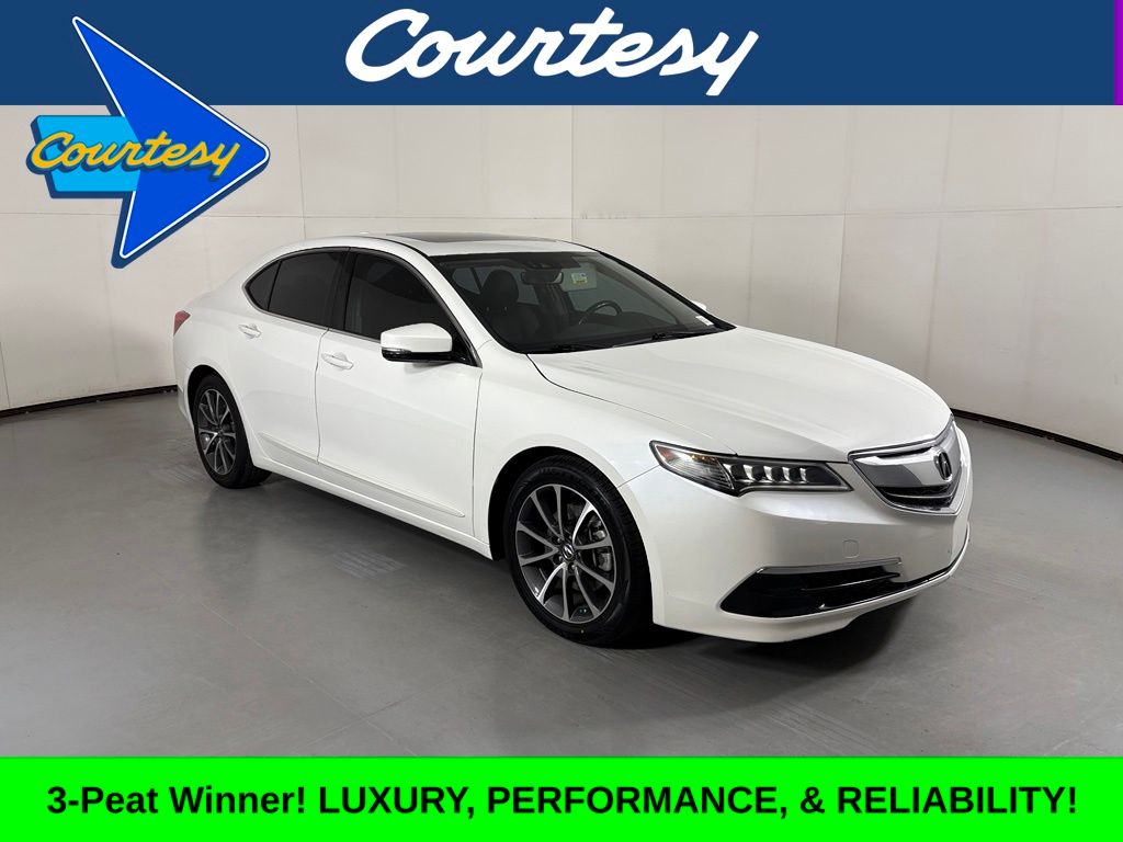 Bellanova White Pearl 2015 Acura TLX Sedan Front-Wheel Drive 9-Speed Automatic